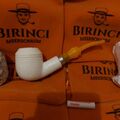 1A Block Meerschaum Pfeife Akryl Mundstück - 9mm Filter Meerschaumpfeife pipe 