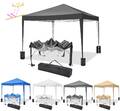 Pop Up Pavillon 3x3m Wasserdicht Faltpavillon Pavillion UV Gartenzelt Partyzelte