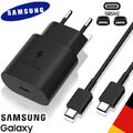 Original Samsung TA800 Schnell Ladegerät 25W USB-C Ladekabel S21 S22+ S23 Ultra