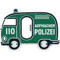 LANOLU Lustiger Flaschenöffner POLIZEI AUFMACHEN, Geschenke für Polizisten