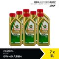 Castrol Edge 0W-40 A3/B4 VW MB 229.5 BMW Longlife RN 7x1 Liter = 7 Liter