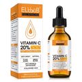 Gesichtsserum mit Vitamin C und E Hyaluronsäure Anti Aging Falten Vegan 60ml