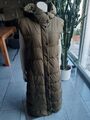 NEU Esprit Damen lange Stepp Weste mit Kapuze Jacke Mantel Gr.L 42 44