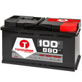 Autobatterie 12V 100Ah Starterbatterie WARTUNGSFREI ersetzt 95Ah