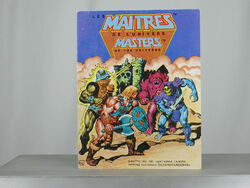 #3 MOTU VINTAGE MINI COMIC ENGLISH FRENCH HE-MAN AND THE POWER SWORD 1981