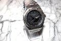 Casio G-Shock GA-2100 Gen 5 Casioak Mod Edelstahl 44 mm