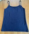 Esprit Spaghetti Top Marineblau Gr 36 NEU