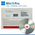 Microsoft Windows 11 Pro 64Bit Software Professional DVD Deutsch OEM OEI DSP