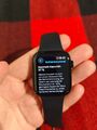 Apple Watch SE (2. Gen) GPS 44mm Aluminium Space Grau Sportarmband Mitternacht