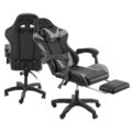 Massage Gaming Stuhl Schreibtischstuhl Drehstuhl Chefsessel Bürostuhl 150KG DE