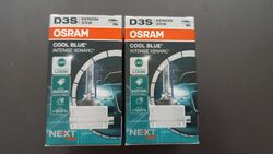 2x D3S OSRAM 66340CBN  COOL BLUE INTENSE NextGen. 6200K Xenarc Xenon Brenner