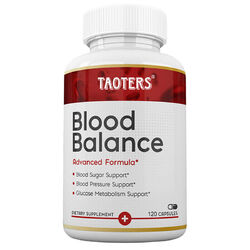 Blood Balance Advanced Formula Blutzucker & Blutdruck Unterstützung Kapseln