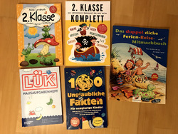 Kinderbücher Paket 5st Lernbücher Mitmachbücher 2 Klasse Konvolut