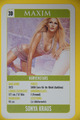 Sonya Kraus  - 2003 Original Maxim card - published in Germany 