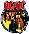 Highway To Hell AC/DC Aufkleber Sticker Hardrock Metal Heavy Angus ca. 11x10 cm