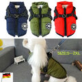 Wasserdicht Haustier Kleidung Hundejacke Wintermantel Regenmantel Weste Hund DE.