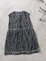 Cecil Viscose Kleid Gr.XL(42) Grau Top Zustand  !!!