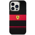 Ferrari iPhone 14 Pro Max MagSafe Hülle Case Cover IMD Combi black red