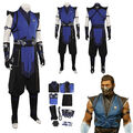 Game Mortal Kombat Sub-Zero Cosplay Costume Outfits Halloween Carnival Full Set