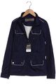 ZARA Jacke Damen Anorak Jacket Kurzmantel Gr. XS Baumwolle Marineblau #3sgklul