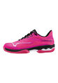 Mizuno WAVE EXCEED LIGHT 2 CC Tennisschuhe Damen Sandplatz 61GC232159 pink