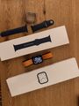 Apple Watch Series 7 45mm Aluminium mit Standard & Sportloop - Blau (GPS)