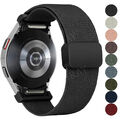 Nylon Magnet Armband Für Samsung Galaxy Watch 7 6 5 4 40 44 45mm Classic 43 47mm