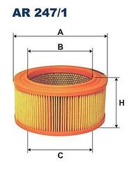 FILTRON AR 247/1 Luftfilter für VOLVO