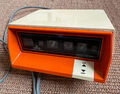 "Meister Anker" Wecker der 70er Jahre in orange, Vintage!