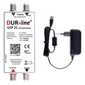 DUR-line UCP 21 Set - SAT SCR Einkabellösung 2 Receiver/TV über 1 Kabel