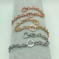 Armband von Tamaris in der Farbe Silber Gold Rosegold, mit Zirkonia, Schmuck 