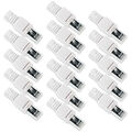 16x CAT 6A RJ45 Netzwerk Stecker Netzwerkstecker CAT 7 6 5 LAN Kabel werkzeuglos