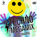 CD Techno Megamix (70 Tracks) von Various Artists 2CDs