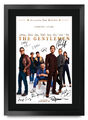 The Gentlemen Matthew McConaughey gedrucktes A3 gerahmtes Poster signiert für...