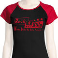 T-Shirt Femme ROCK-A-BILLY Rockabilly Rock'n'Roll Pin-Up 50's 60's Sixties Retro