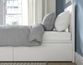 Malm Ikea 90x200 mit Lattenrost und Bettkästen