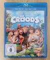 Die Croods - Deluxe Edition [ 3D Blu-Ray + 2D Blu-Ray + DVD ] Neuwertig 