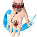  Damenringe Frauen Armbänder Gothic-Lolita-Armband Retro-Gothic-Handkette