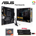 PC Aufrüstkit Bundle mit AMD Ryzen 7 5800x mit ASUS TUF B550 Mainboards DDR4 AM4