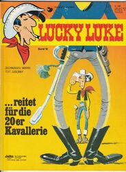 ✪ LUCKY LUKE #19 ...reitet für die 20er Kavallerie, Ehapa 1979 COMICALBUM Z1-