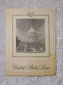 United States Lines Kreuzfahrt Schiff Speisekarten - Vintage 1965 - Souvenir 