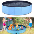 Hundepool Hundebadewanne Swimmingpool Faltbarer Hunde Planschbecken Rutschfest