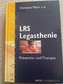 LRS Legasthenie Mann, Christine Oberländer, Hilke Scheid, Prävention u. Therapie