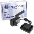 Trade-Shop Netzteil Ladegerät Ladekabel 18V für AEG Li-Ion Akku 493237483 MXL1