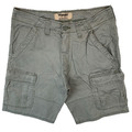 Wrangler grau grün Passform Cargo Baumwolle Arbeitskleidung Shorts Herren Größe 32