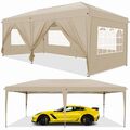 Pavillon 3x3-3x6m Wasserdicht Faltpavillon Pop Up Partyzelt Gartenzelt UV Schutz