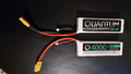 2 X Lipo 4s  4000mah 30C Quantum von SLS neuwertig absolut TOP!  XT 90 Stecker