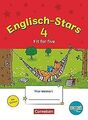 Englisch-Stars - BOOKii-Ausgabe - 4. Schuljahr: Fit... | Buch | Zustand sehr gut