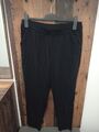 H&M Divided leichte Damen Hose Schwarz Gr. 42 Jogger Pants | Zustand gut