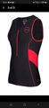 Zone 3 Herren Triathlon Top groß schwarz rot